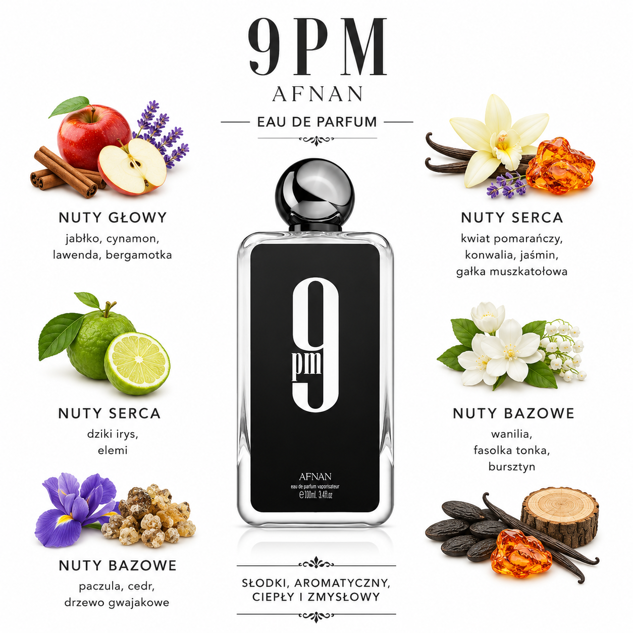 Afnan 9PM woda perfumowana odlewka perfum
